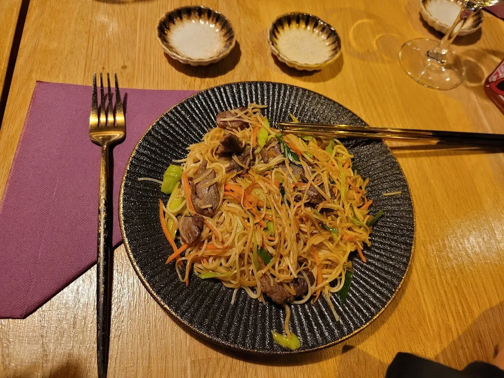 Nouilles Sautées Au Boeuf